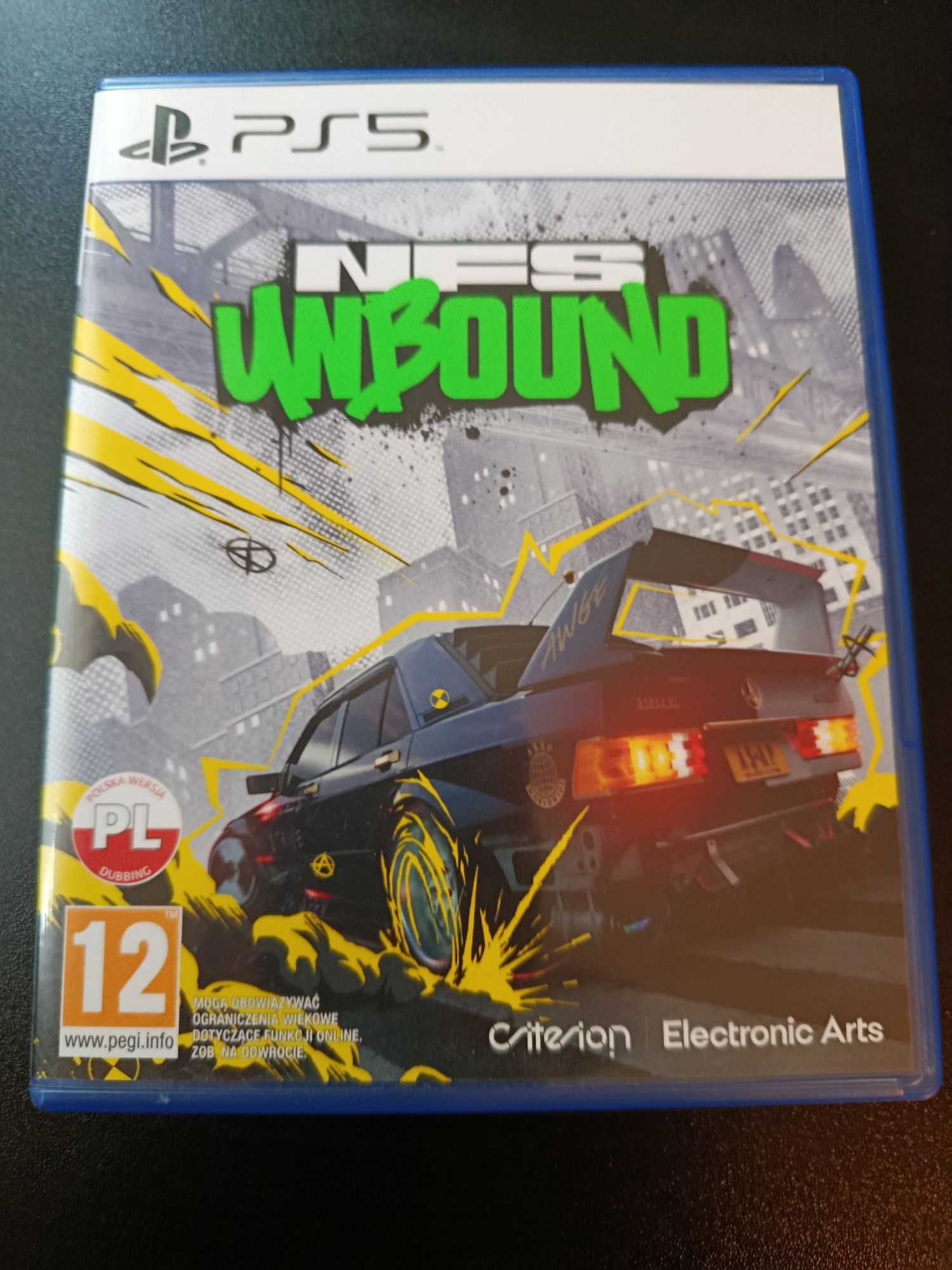 NFS unbound PS5 wersja PL dubbing