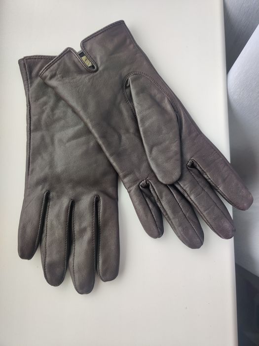 Шкіряні перчатки рукавиці розмір S