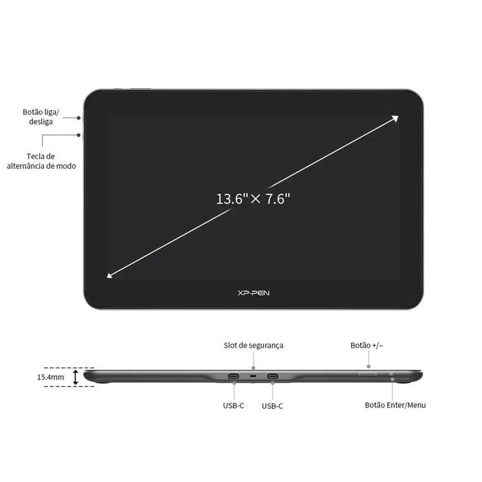 Mesa digitalizadora XP-PEN Artist Pro 16TP 4k