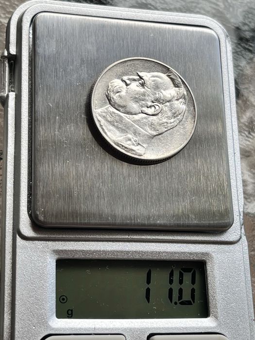 5zł Piłsudski z 1935r, bardzo ładny stan, srebrna moneta IIRP