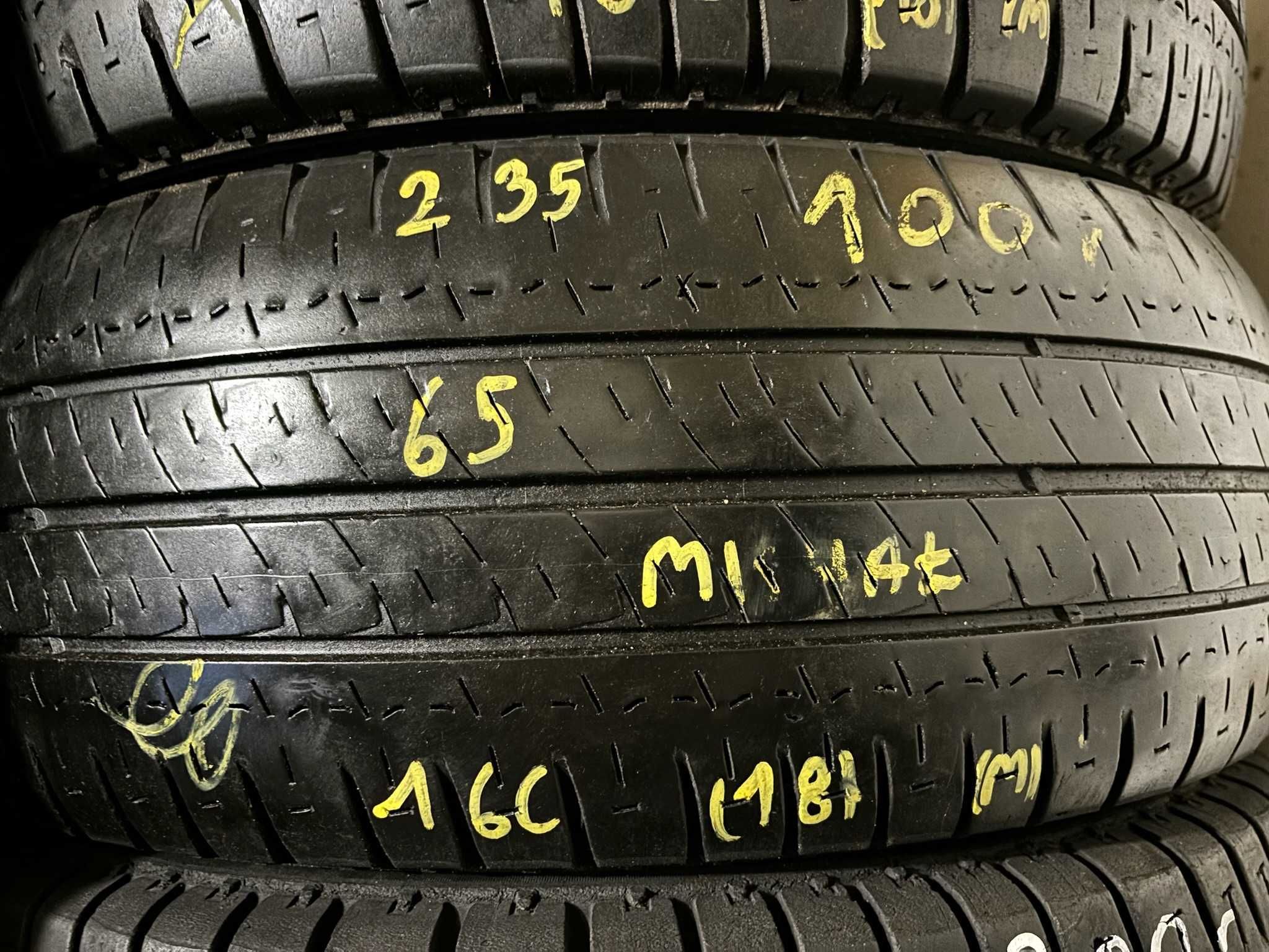 4X Opony Letnie Bus 235/65R16C MICHELIN AGILIS 7MM 2018R CAŁE SPR.