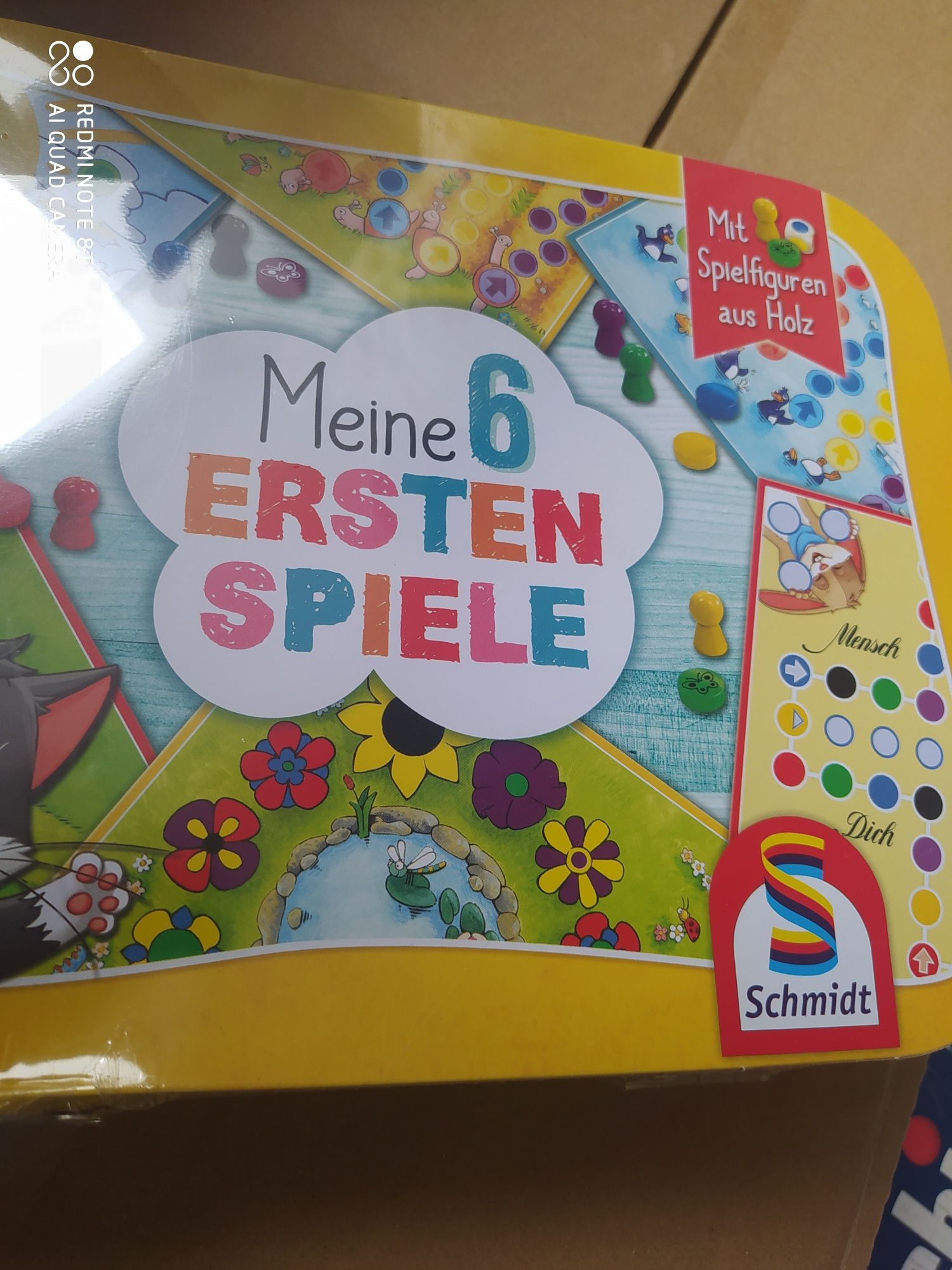 Zestaw gier planszowych walizka Schmidt Meine 6 Ersten Spiele