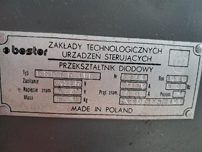 Przekształtnik diodowy 3-fazowy - prostownik
