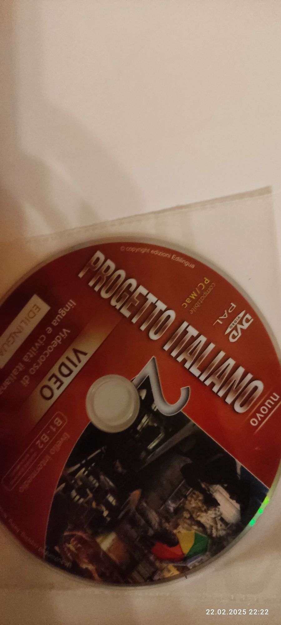 Nuovo Progetto Italiano 2 podręcznik i ćwieczenia z trzema płytami DVD