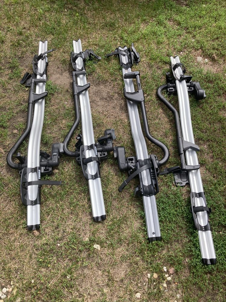 Thule 591 thule 298 uchwyt bagaznik rowerowy na dach