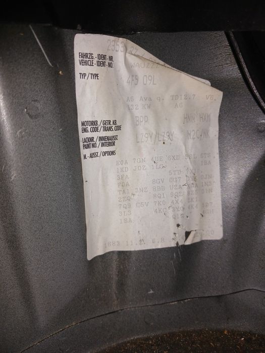 Продам акпп кваттро HXM на ауди а6с6 2,7 тди BPP