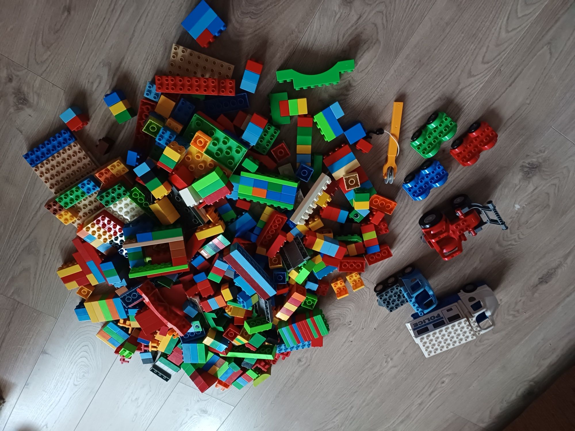 Zestaw duży  LEGO klocków duplo