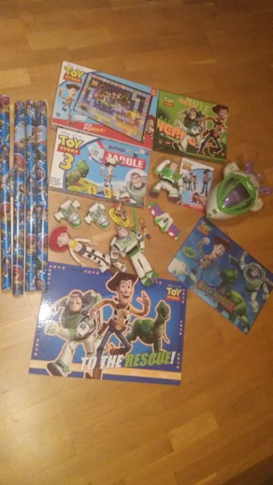 Toy Story Disney scrabble,gra,teczka