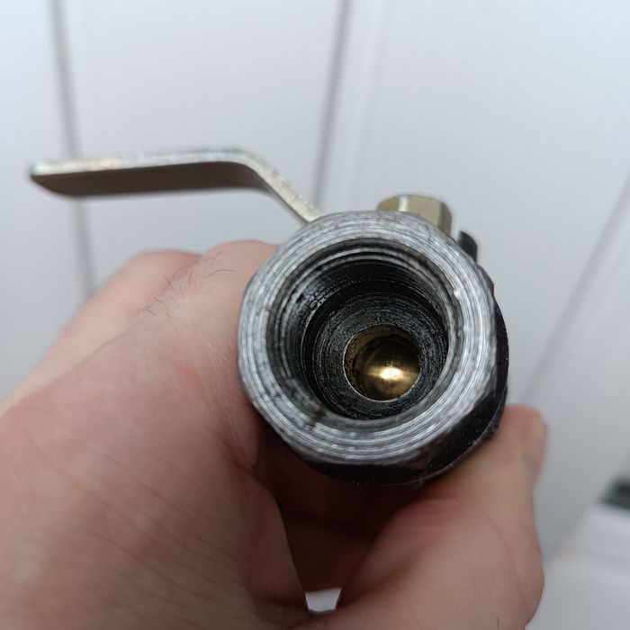 Шар Кран 1/2 дюйма+ газ кран СССР .