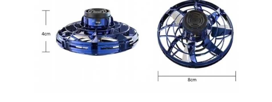 Flynova latający Fidget Spinner Dron Ufo LED