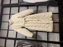 Płaszcz bialy pikowany XL 2Xl Orsay wiosenny lekki