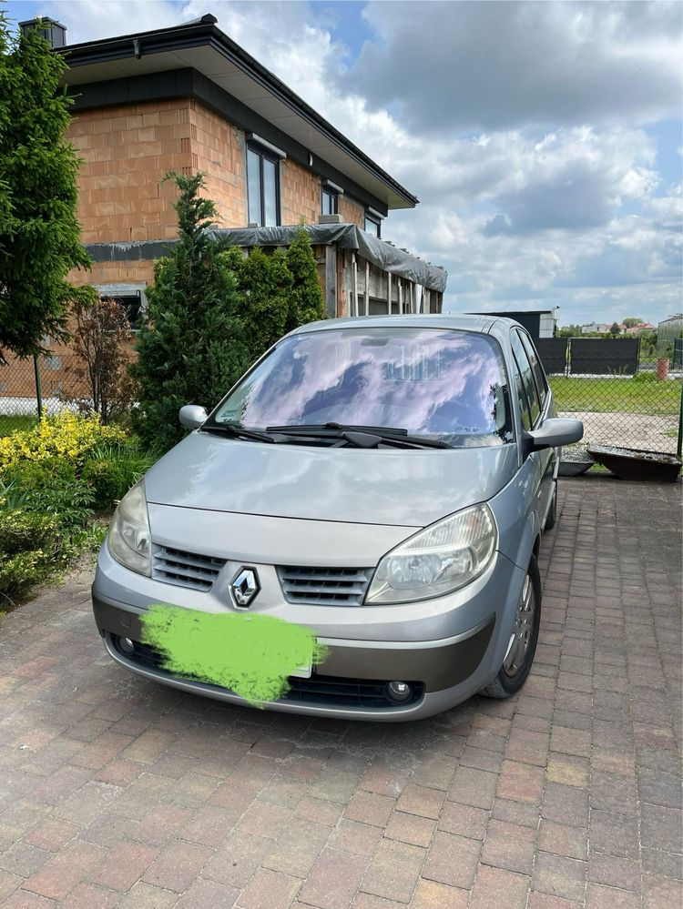 Renault Scenic II 2004 r. 1,5 dci bezwypadkowy