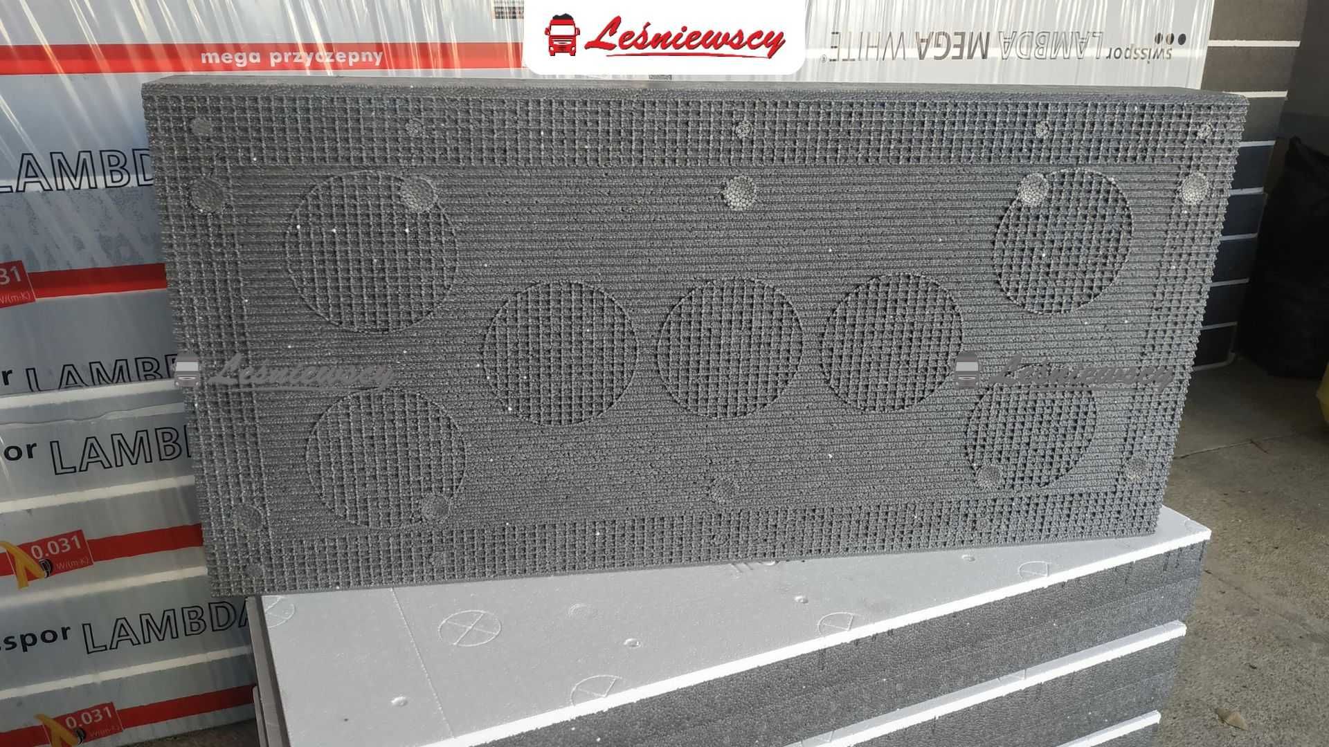 Styropian grafitowy szary SWISSPOR 0,031 LAMBDA MEGA WHITE cały kraj