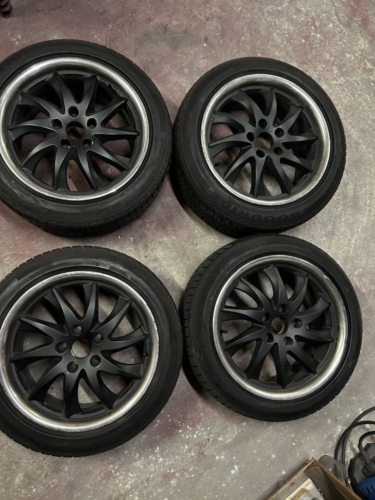 Alufelgi DBV 17 5x114.3 opony zimowe