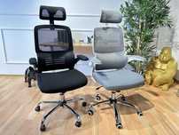 Ergonomiczny fotel biurowy WESTON Szary i Czarny, Nowy MebloModa 24h
