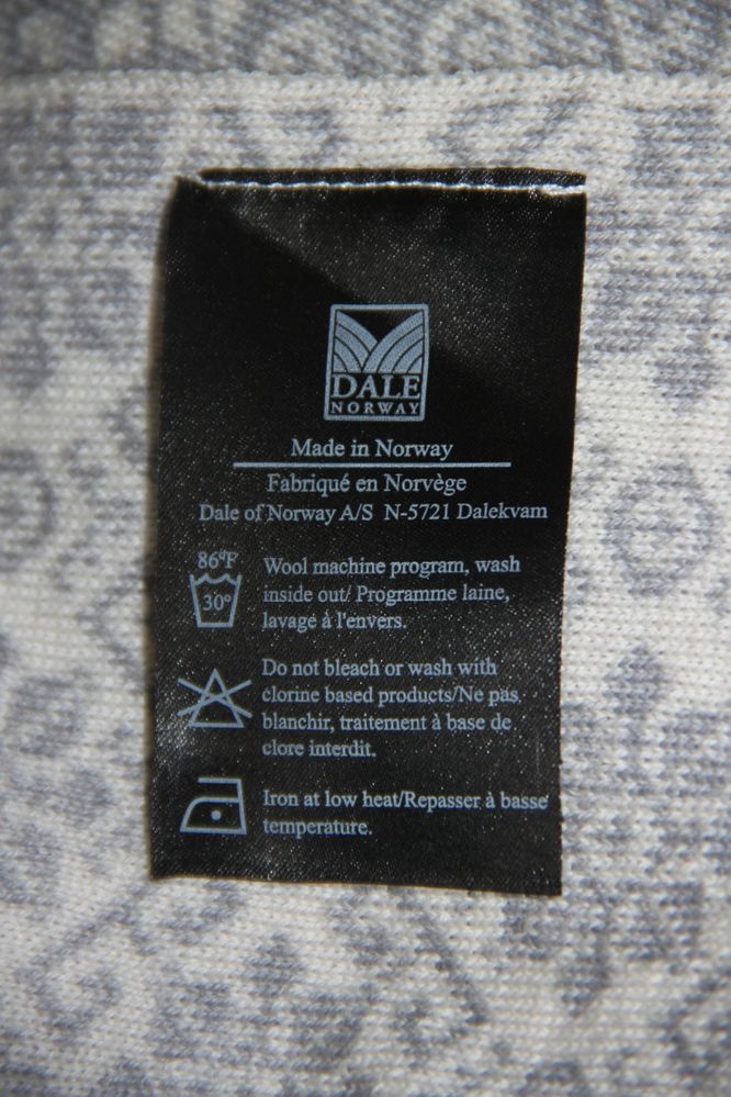Dale of Norway wełniany szalik 100% Merino Wool