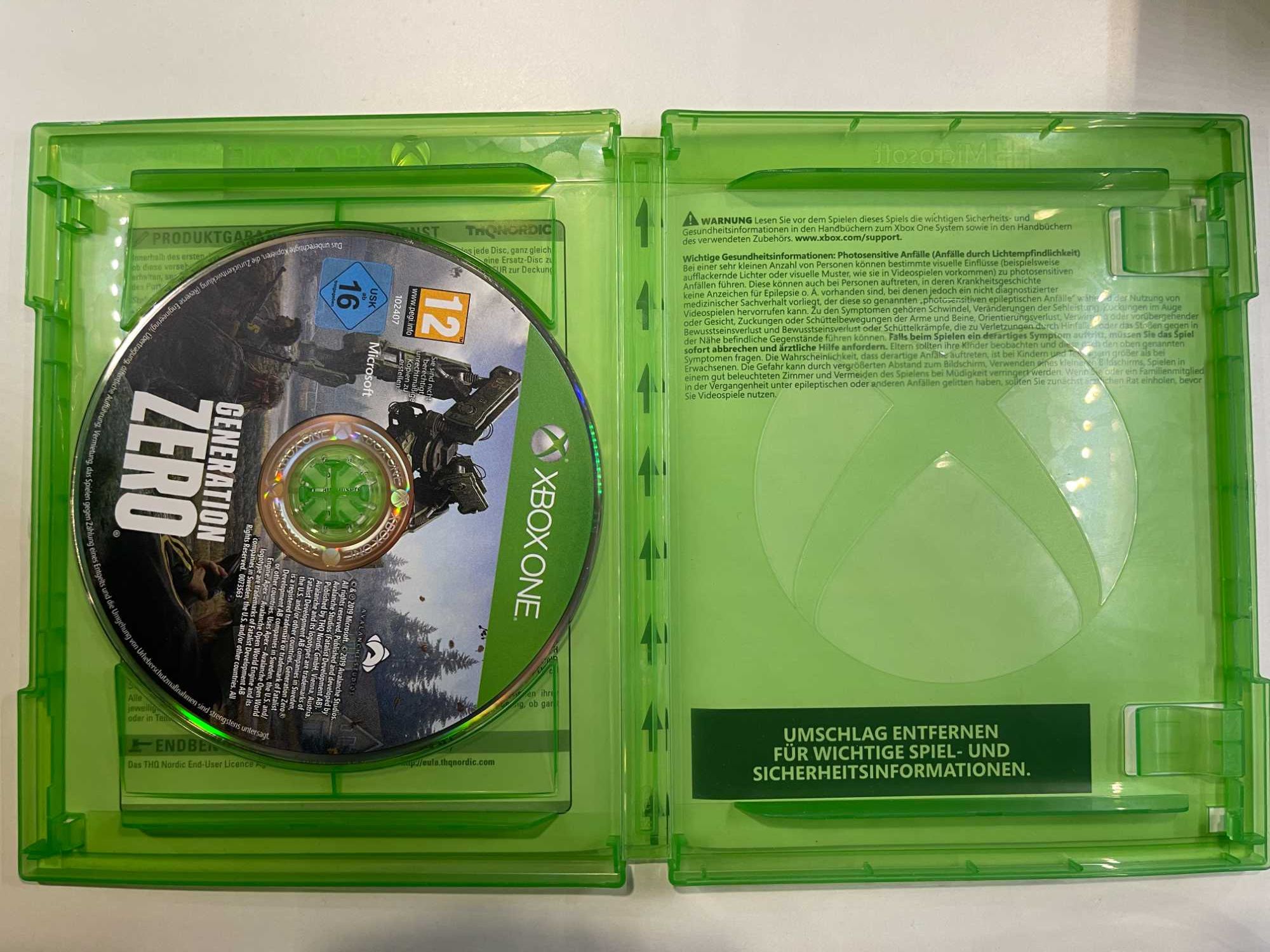 Generation Zero Xbox One