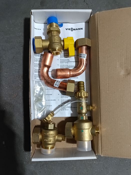 Armatura kotłów gazowych