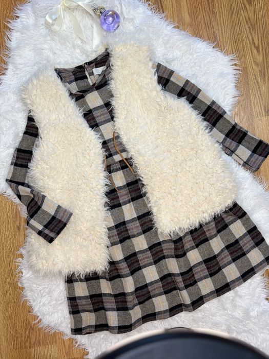 Платье с жилеткой ТМ Zara