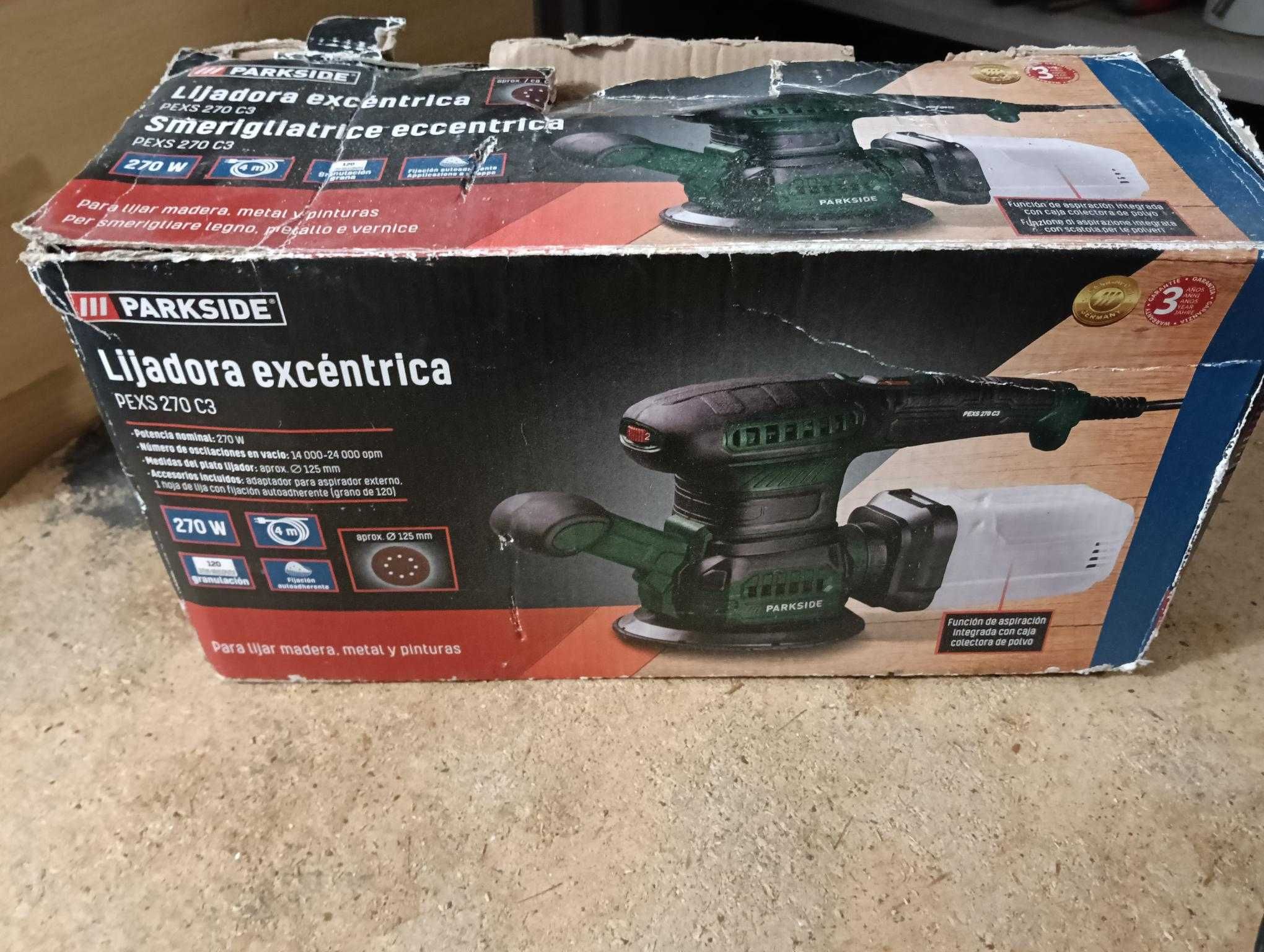 Lixadora PEXS 270 C3 Parkside