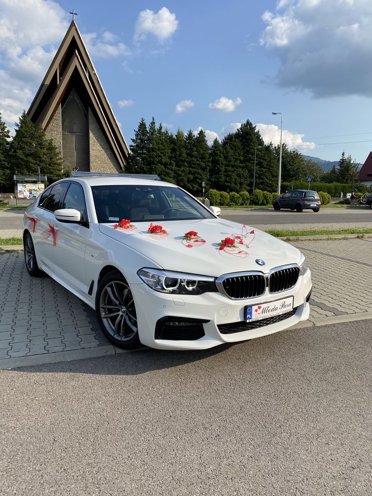 Samochód do ślubu BMW 5 M-pakiet Auto do ślubu