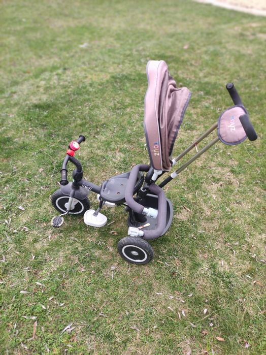 Rowerek  3 kołowy z daszkiem, 2 kierunki jazdy