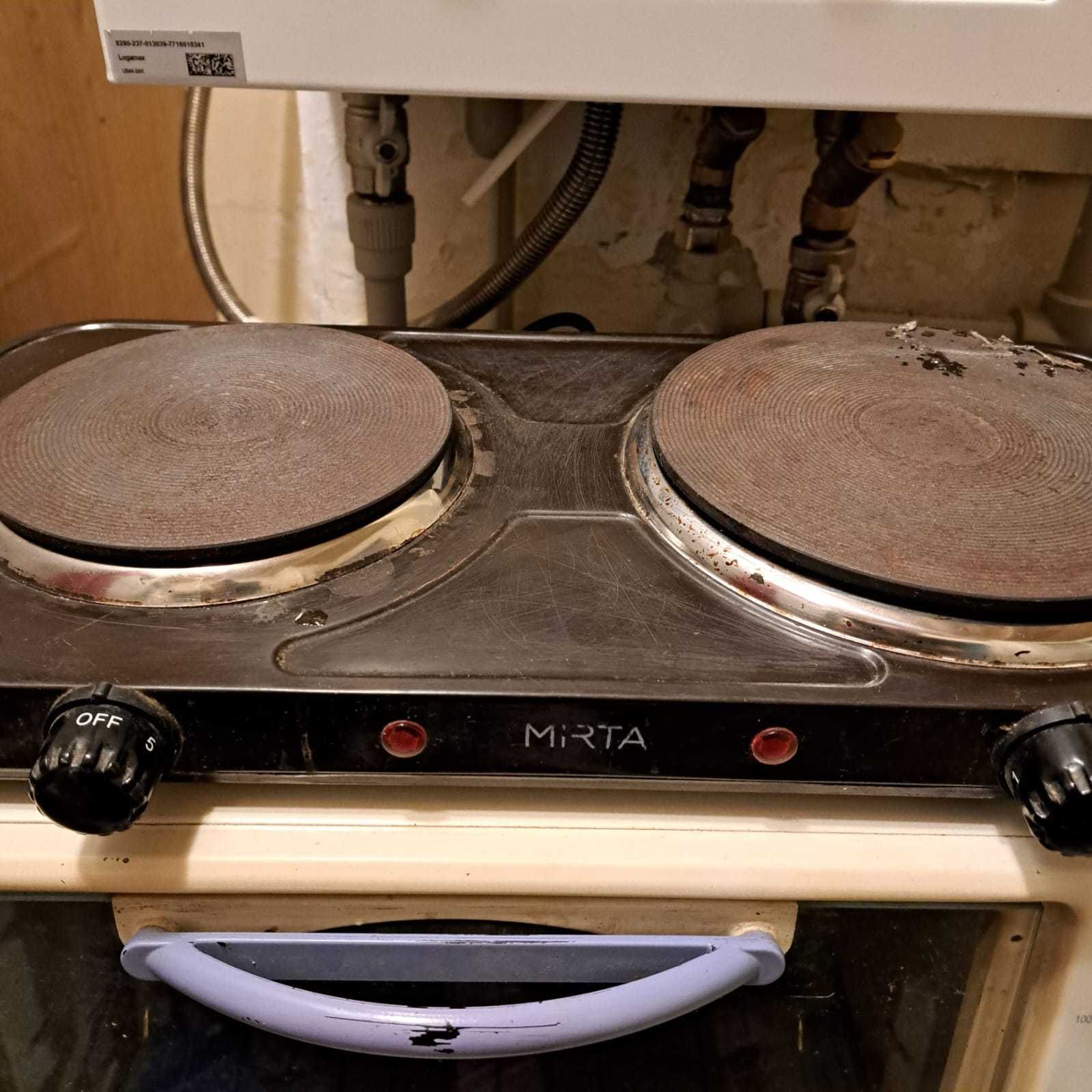 Электро плитка 2 конфорки 2500W