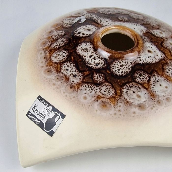 Cermas Sm Keramik Piękny Świecznik