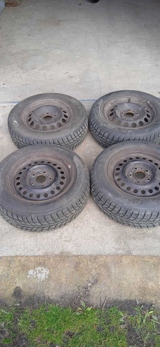 Felgi stalowe 15 BMW plus Ori kołpaki