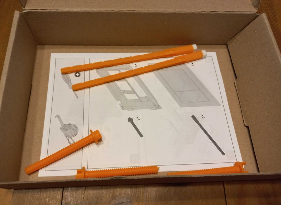 Przycisk spłukujący Cersanit Enter II czarny mat