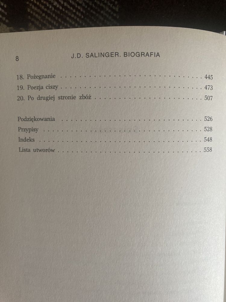Сэлинджер Биография на польском