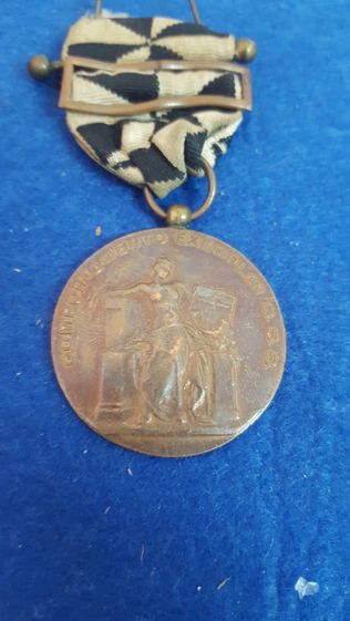 Antiga medalha de bronze " Comportamento Exemplar " CML Bombeiros