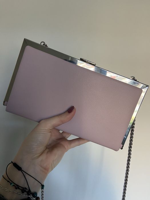 Torebka Kazar kopertówka elegancka skórzana