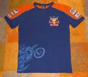 KINI RED BULL M t-shirt mocna bawełna KTM CROSS enduro racing rally