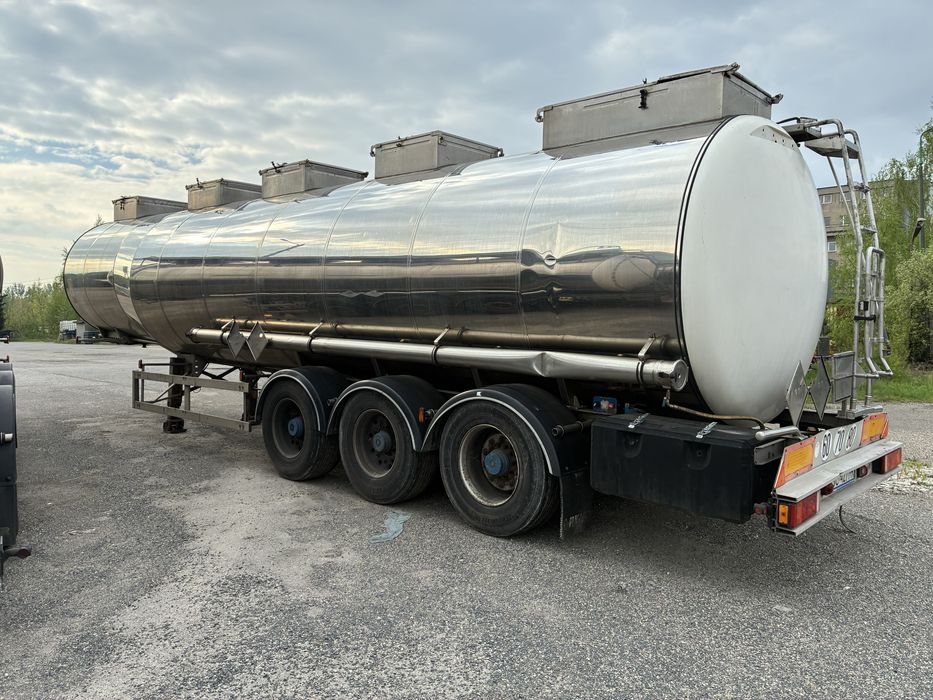 Naczepa Cysterna Spożywczo Chemiczna