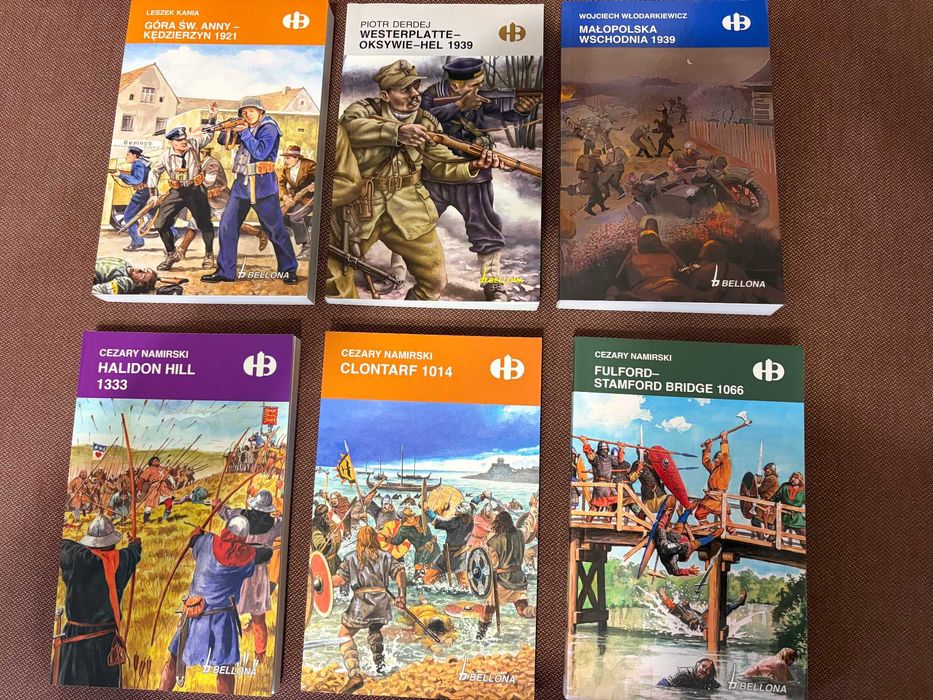 Historyczne Bitwy, 6x, pakiet nr 1