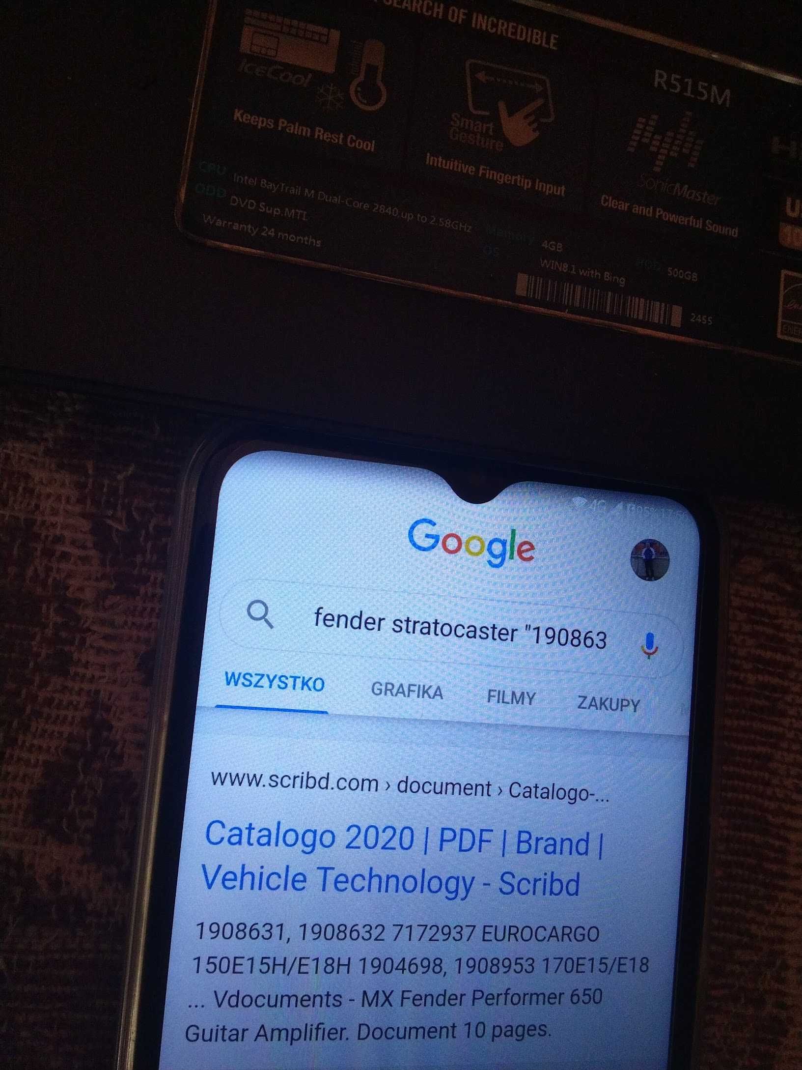 Gitara elektryczna Fender Stratocaster