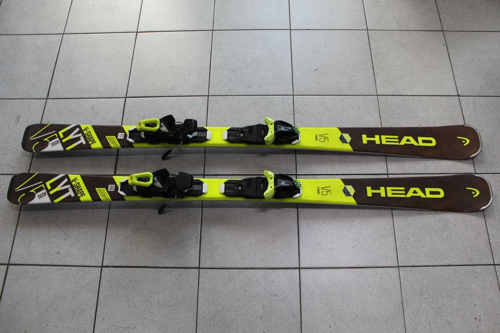 Narty HEAD V-SHAPE V5 156 cm + wiązania HEAD