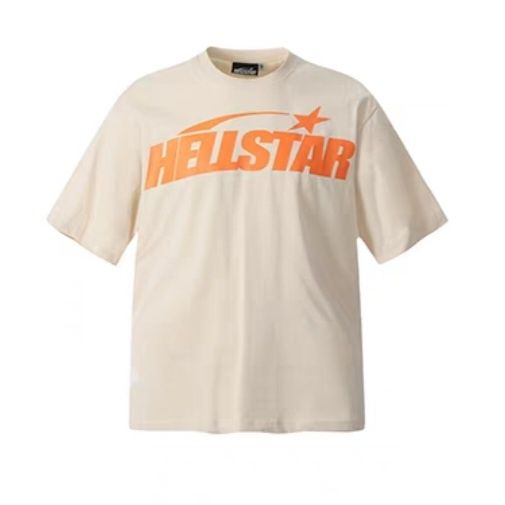 Футболка HELLSTAR Classic Tee білого кольору тішка Opium y2k sk8 drill