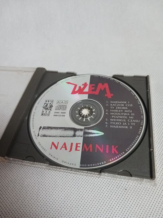 Płyta CD zespół Dżem "Najemnik"