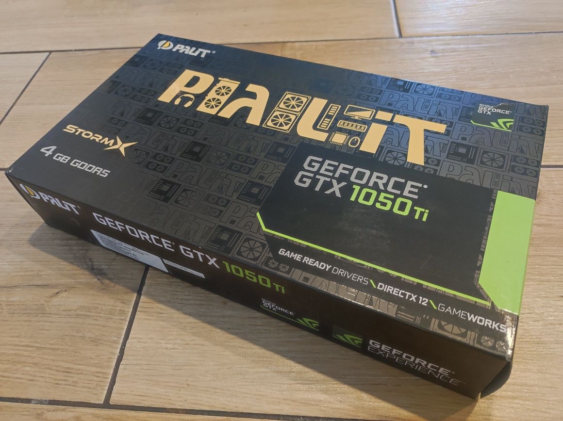 Pudełko | Palit StormX GTX 1050 Ti