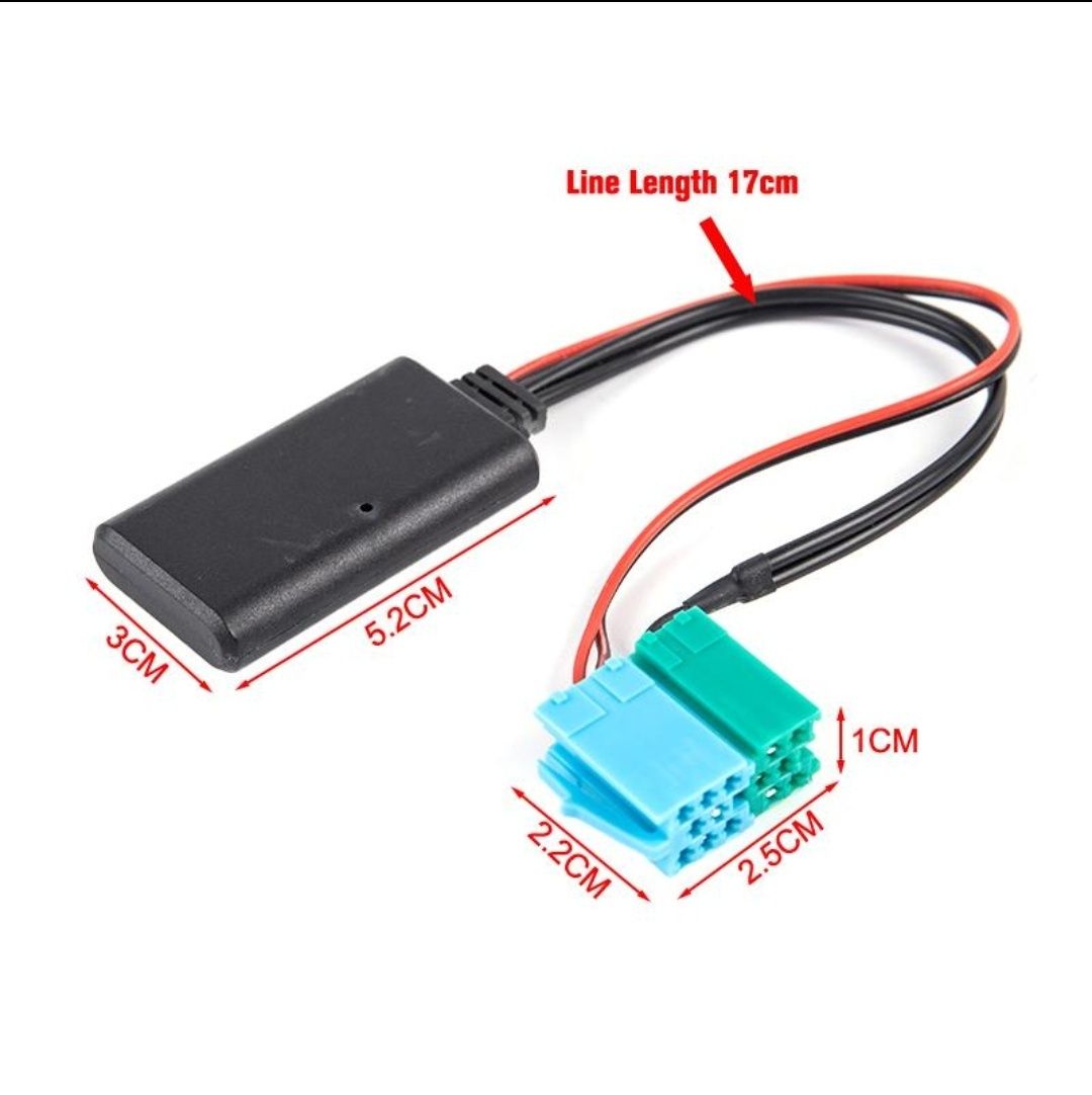 Автомобильный Bluetooth 5,0 Aux адаптер  Renault 2005-2011. Громкая св