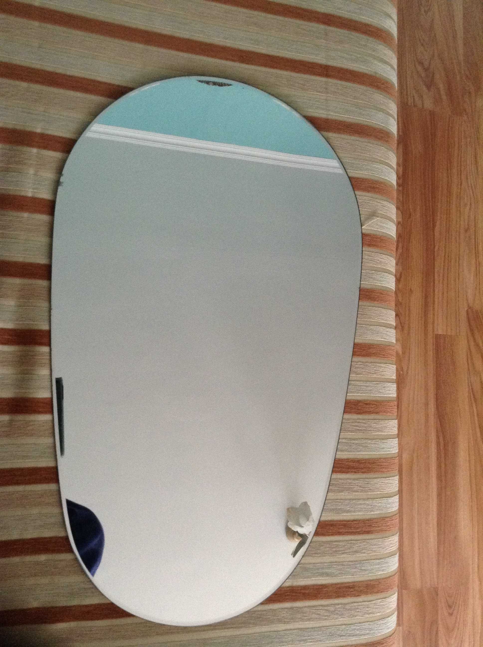 Зеркало настенное овальное для прихожей, комнаты, ванной