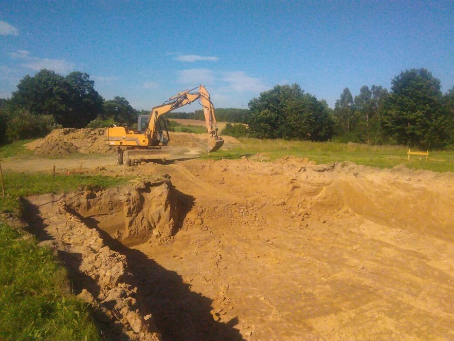 usługi  koparką  Transport wykopy  wyburzenia młot wywóz  gliny gruzu