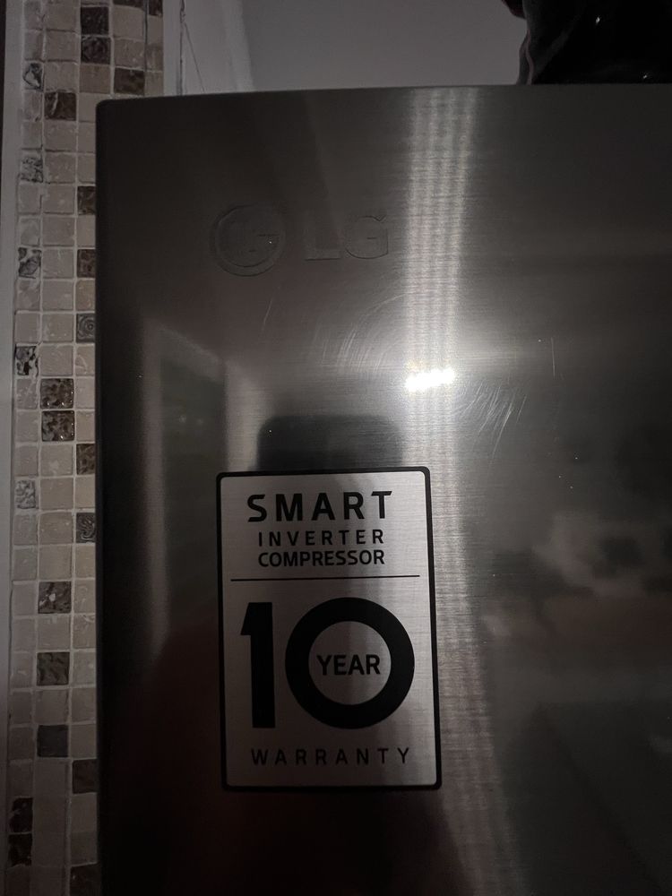 Frigorífico LG GBB71PZVCN1 Inox (Compressor Smart Inverter)