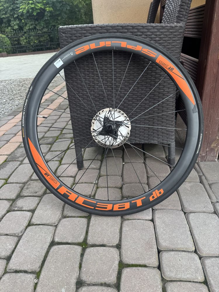 Koła sztyki karbon DT SWISS SPLINE RC38T