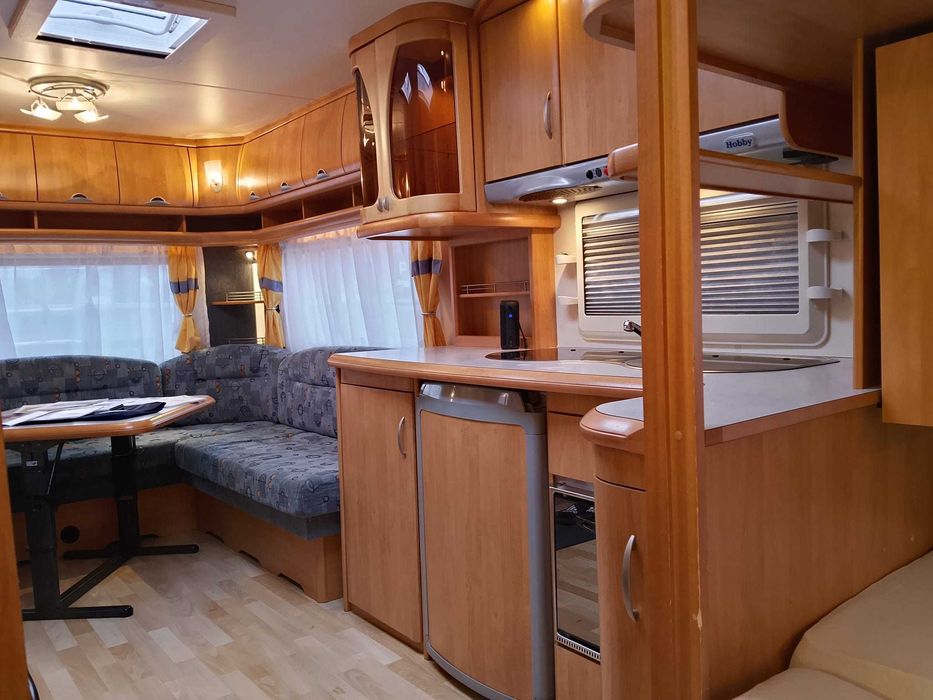 Hobby-560-Markiza-Mover-Bagażnik-Wc-Prysznic-Dmc 1450kg.Gwarancja.