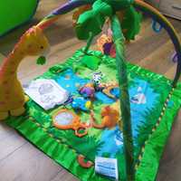 Mata edukacyjna Fischer Price Tropikalny las z zabawkami