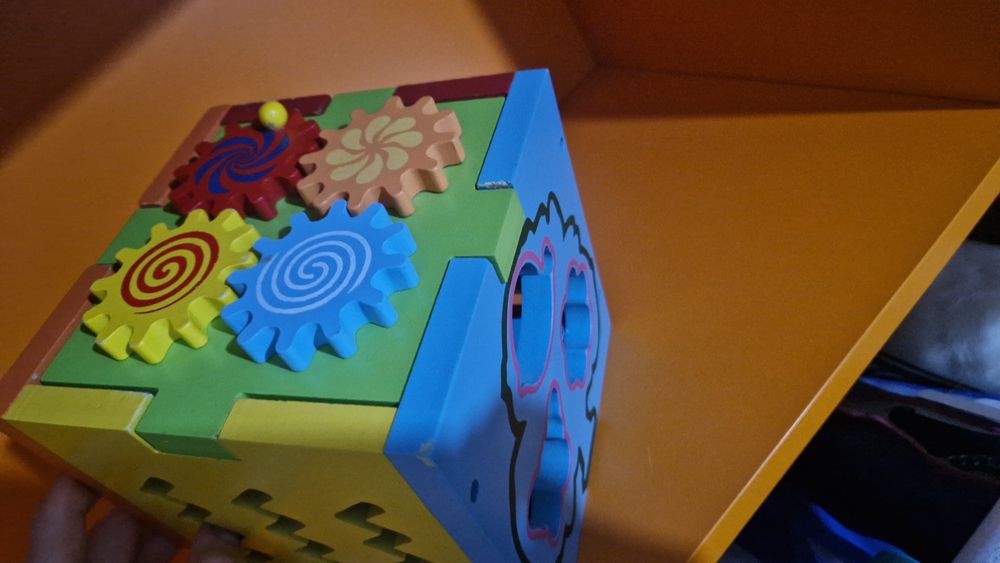 Сортер куб дерев'янний, бізі куб