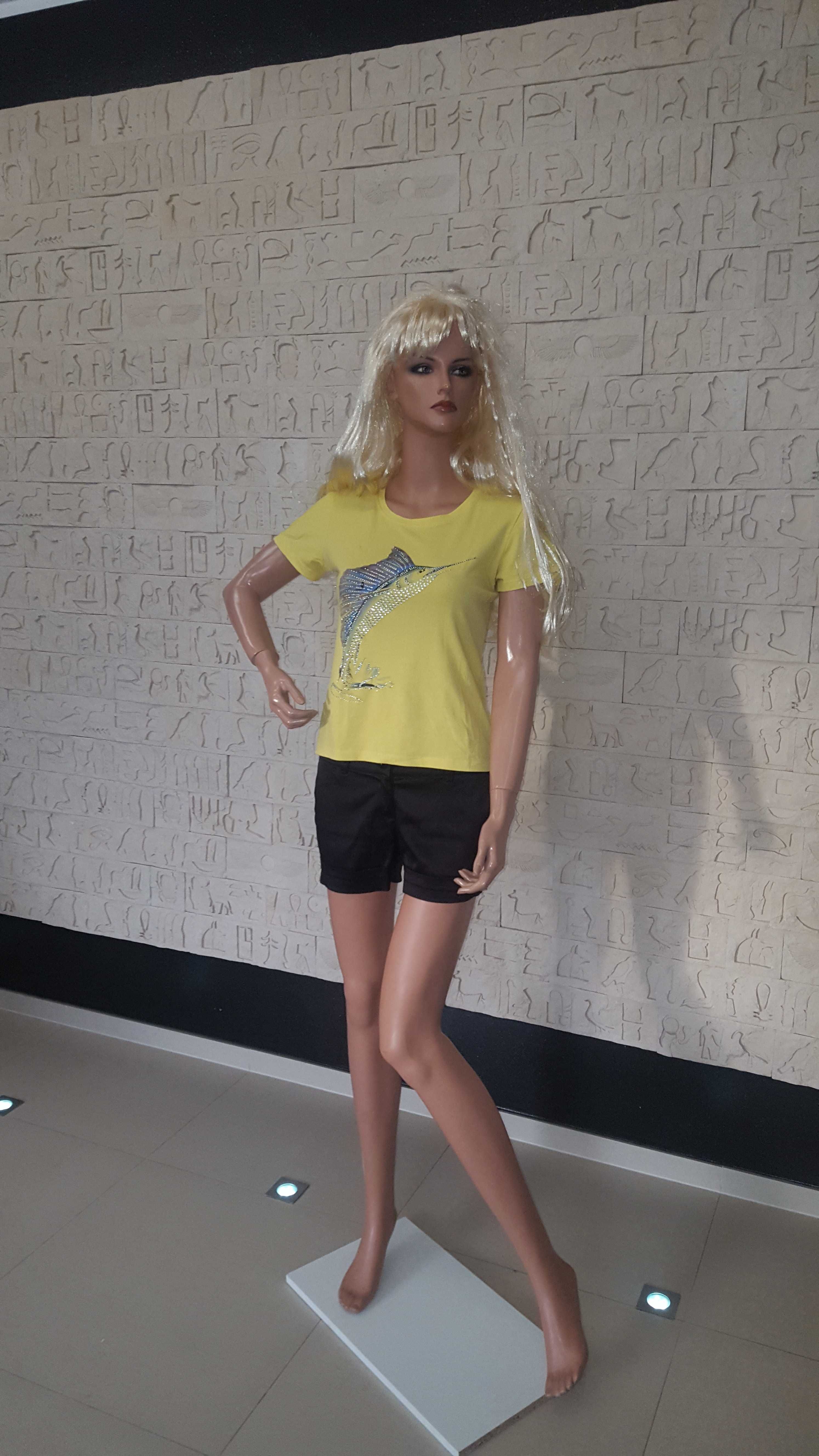 Koszulka żółta z rybą XL-XXL